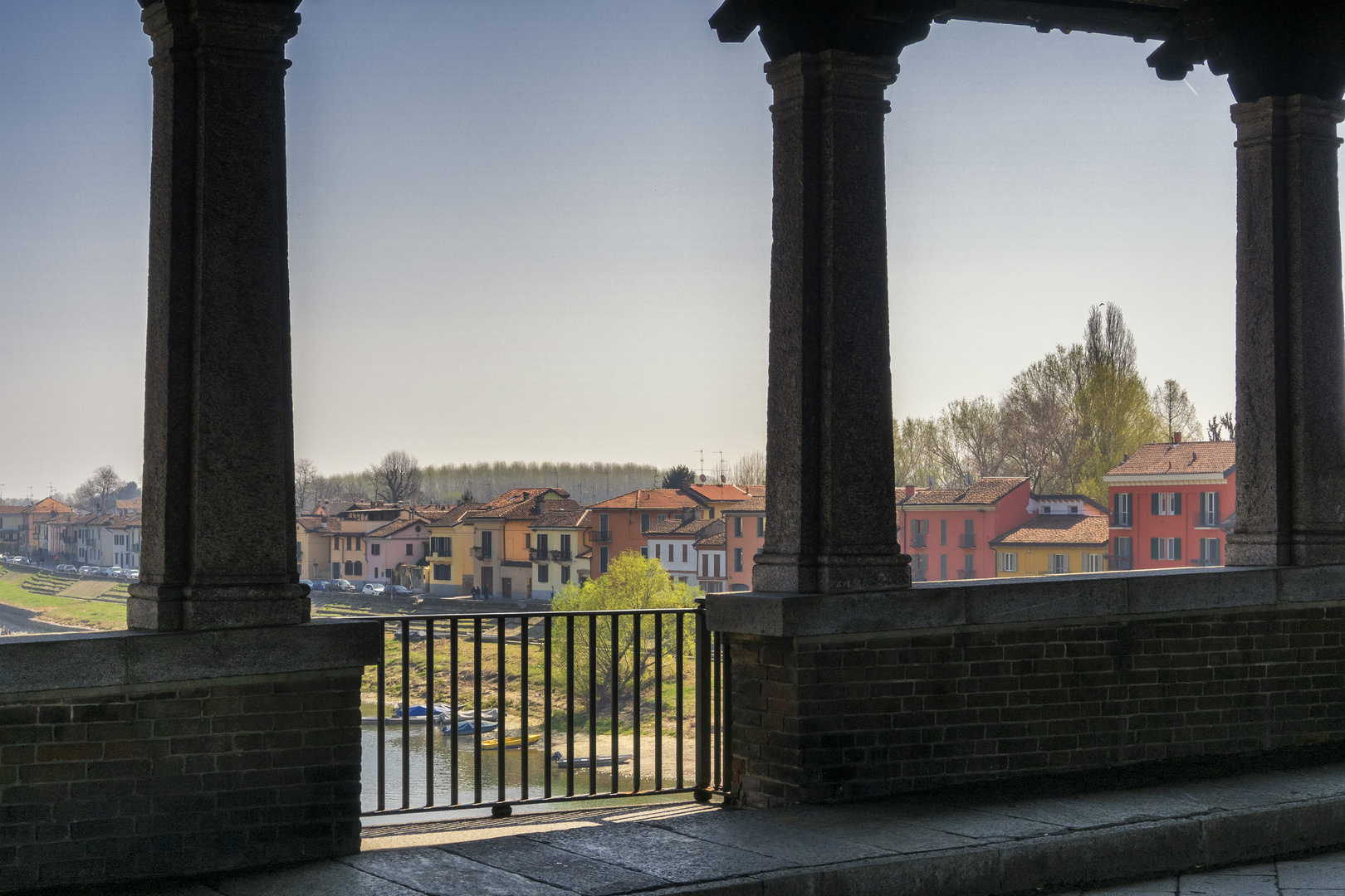 Borgo Ticino dal ponte