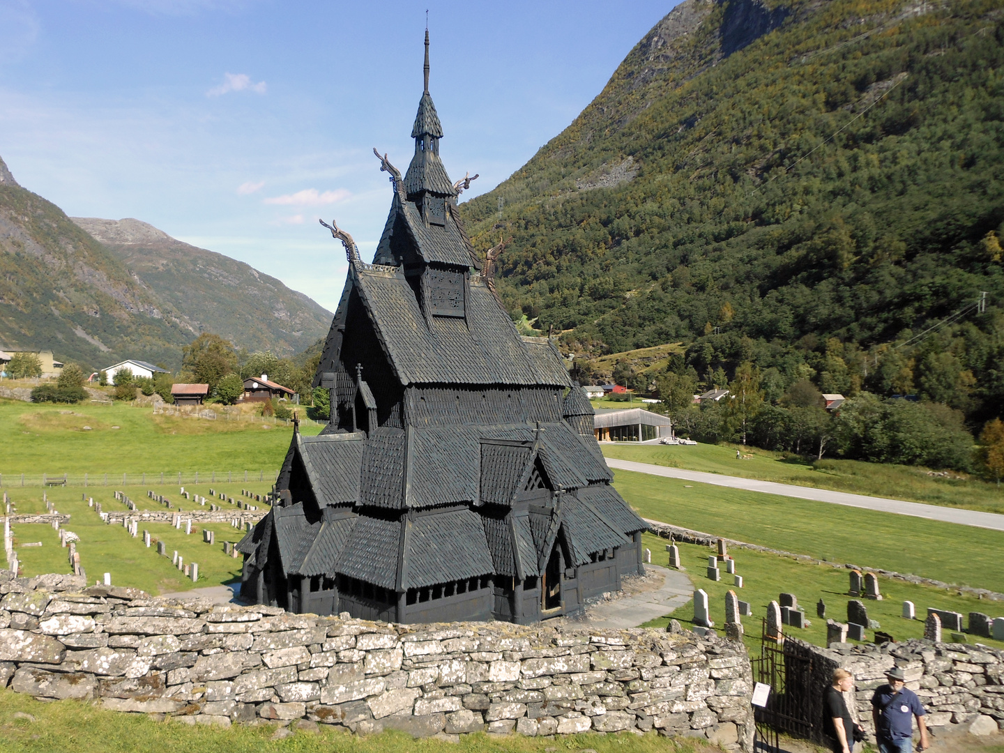 Borgond Stabkirche v. 1180 Norwegen