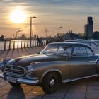 Borgward im Sonnenuntergang