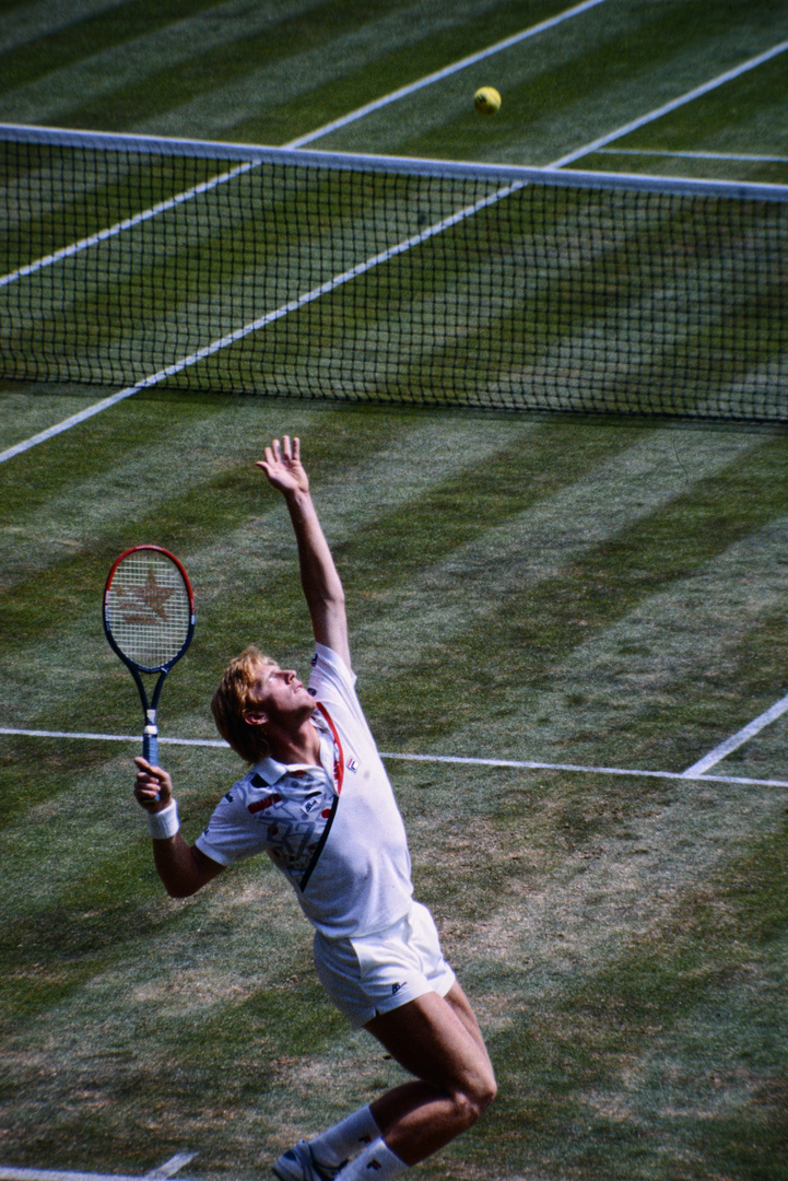 Boris in better days/wimbledon