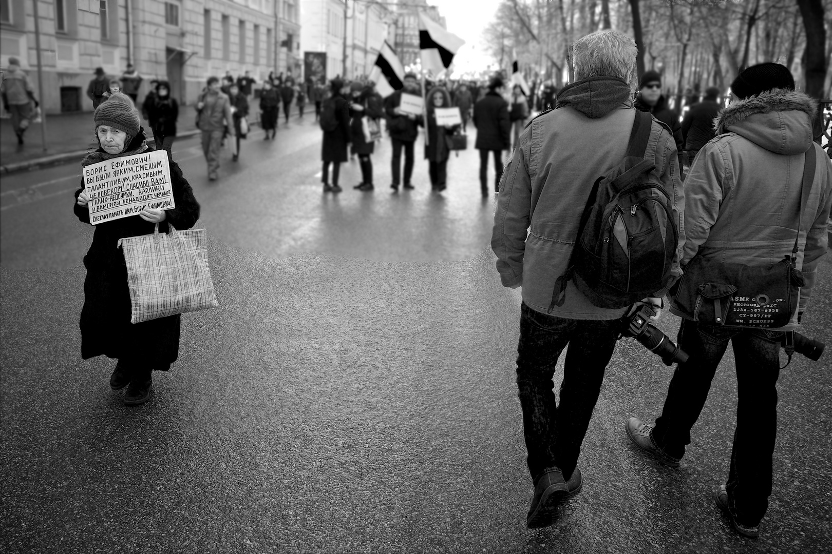 Boris Nemtsov memorial march III