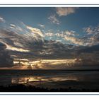 Borkum 2008 - Sonnenuntergang am Nordstrand