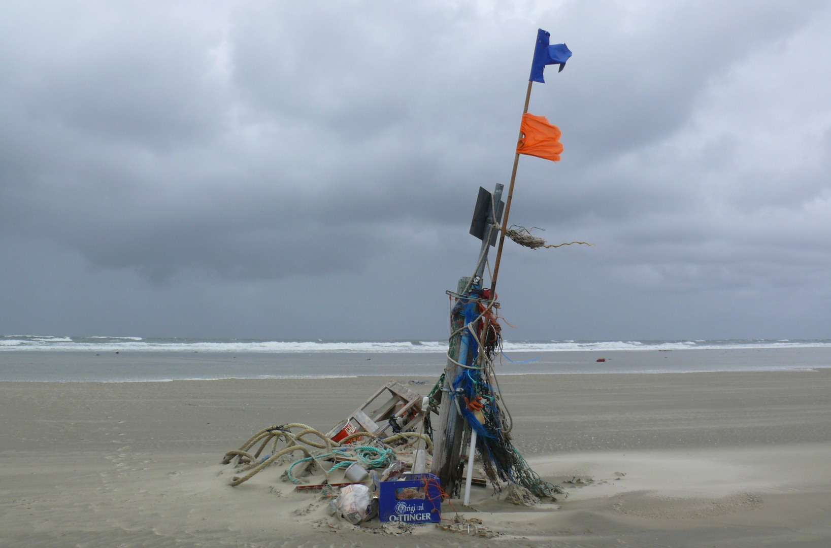 Borkum 2010 - Diese letzte Markierung vor Juist wird mir in Erinnerung bleiben