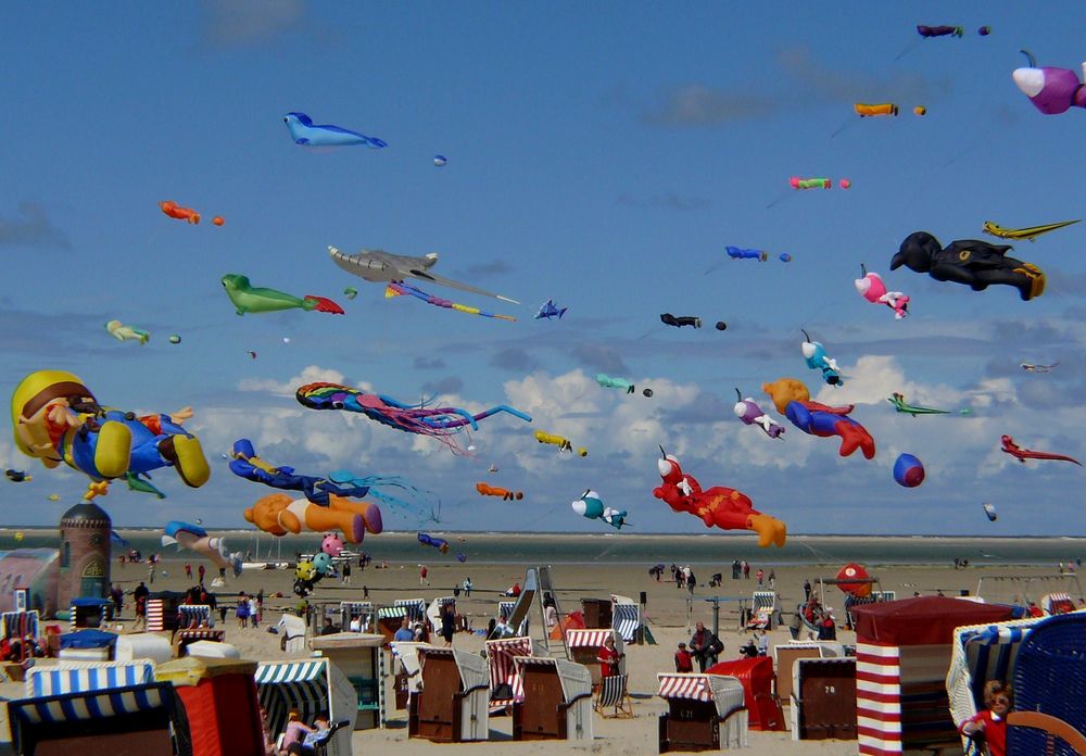 Borkum 2010 - Drachenfestival (1)