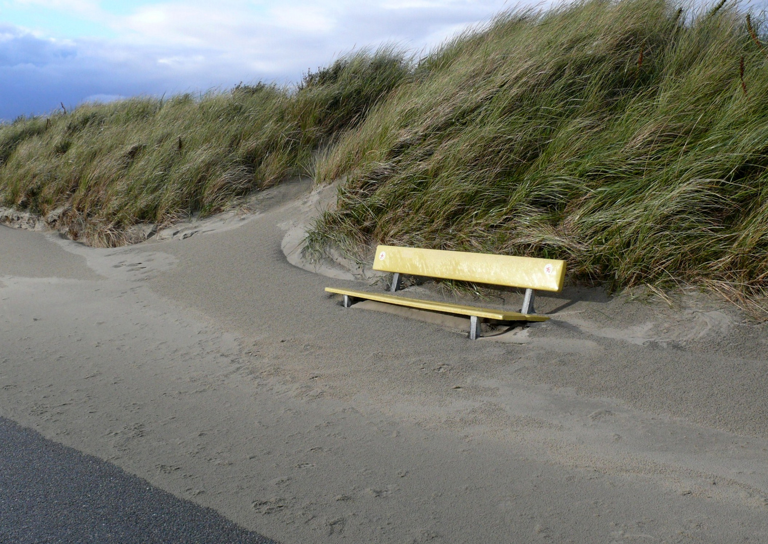 Borkum 2010 - Ergebnis des Sturms noch sichtbar