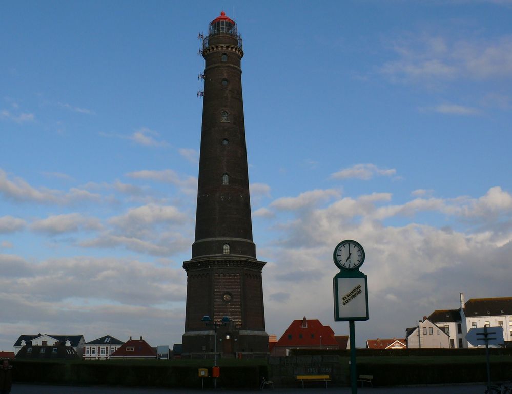 Borkum 2010 - Gestern Abend am Borkumer Leuchtturm