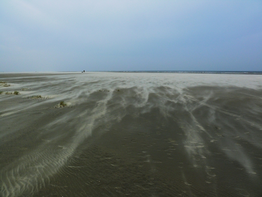 Borkum 2010 - Herbststurm am Nordstrand