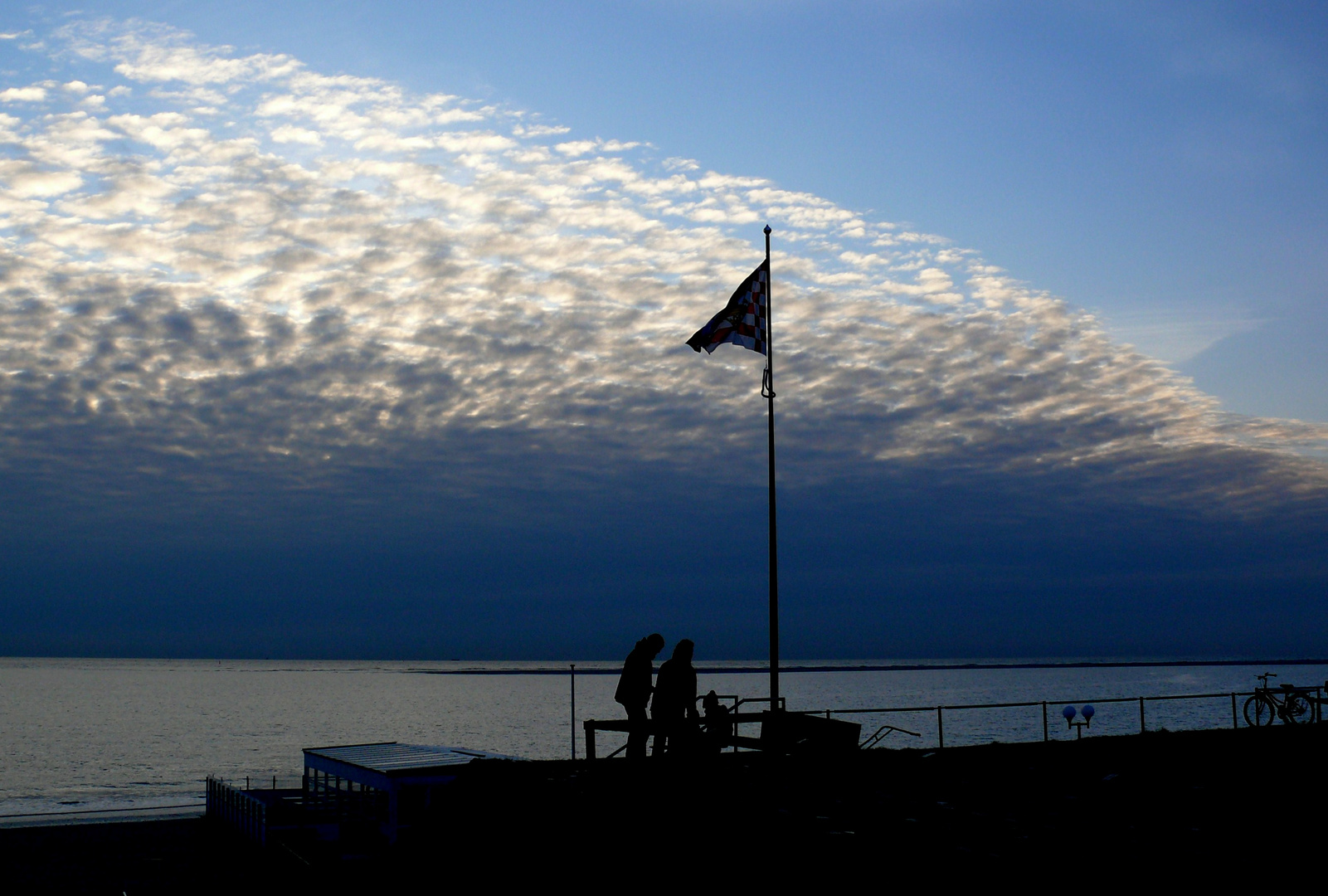 Borkum 2010 - Himmel heute Abend