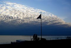 Borkum 2010 - Himmel heute Abend