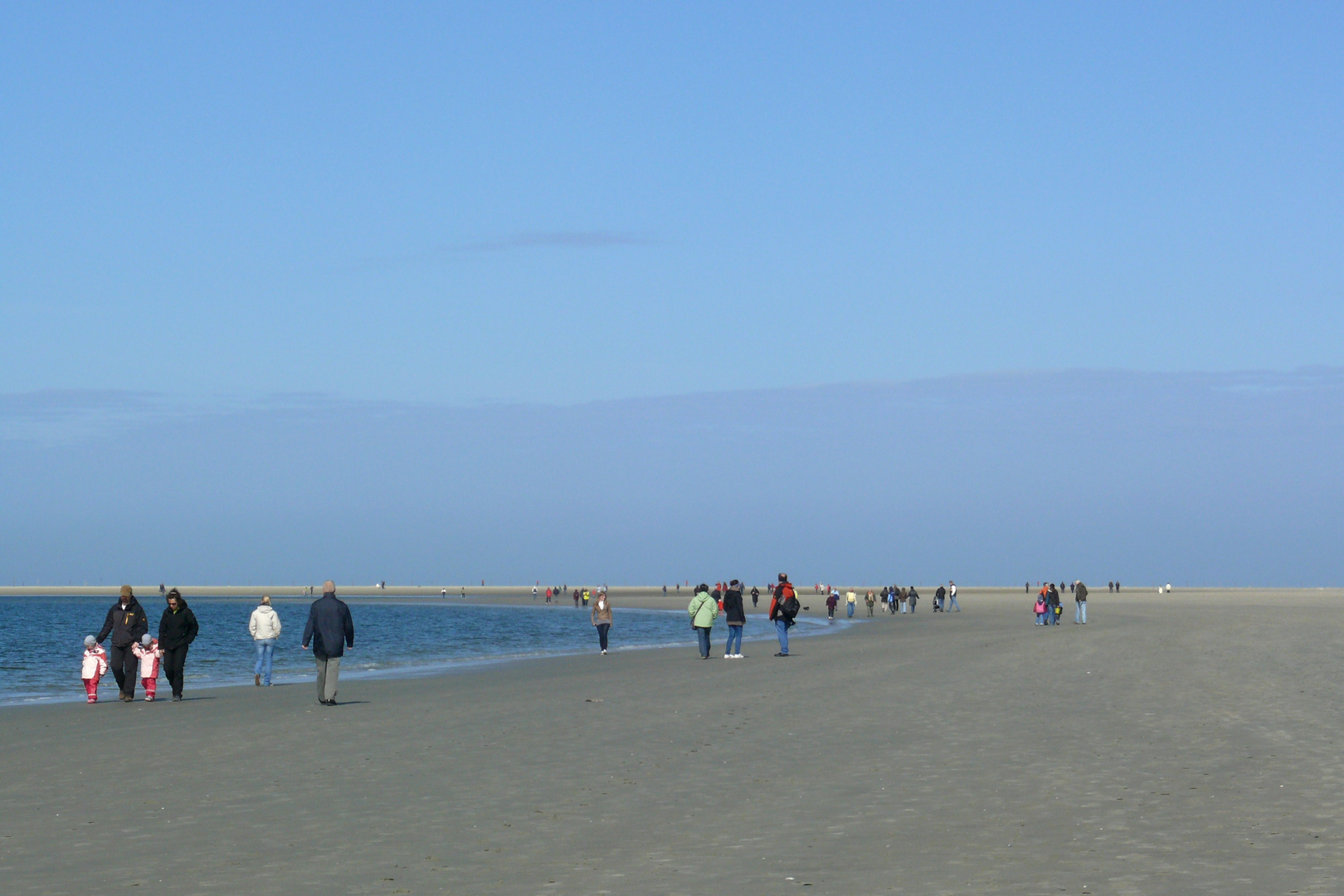 Borkum 2010 - "Karibischer Himmel" und frische Frühlingsluft