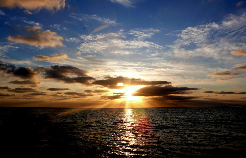 Borkum 2010 - Sonnenuntergang