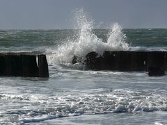 Borkum 2010 - Wellenbrecher