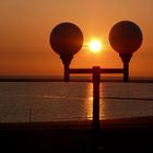 Borkum 2010 - Zwei Energiesparlampen