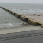 Borkum 2011 - Letzte Buhne vor der Ronde Plate (2)