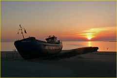 Borkum 2011 - "Nordland 1", das letzte Mal in schönem Licht ...