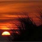 Borkum 2011 - Sonnenuntergang am Südstrand