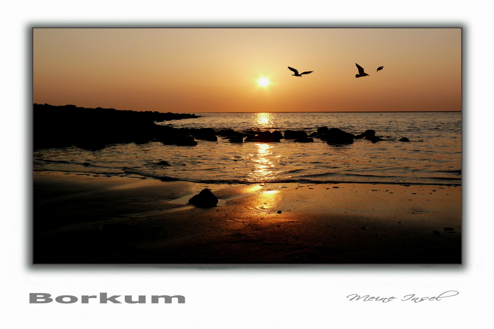 Borkum 2012 - Heute Abend am Nordstrand