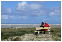 Borkum 2013 - Die Aussicht genießen