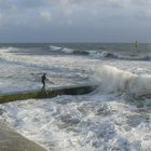 Borkum 2015 - Heute hatten wir hier Windstärke 9 ,...