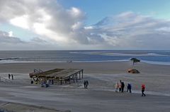 Borkum 2019 - Januar-Wetter