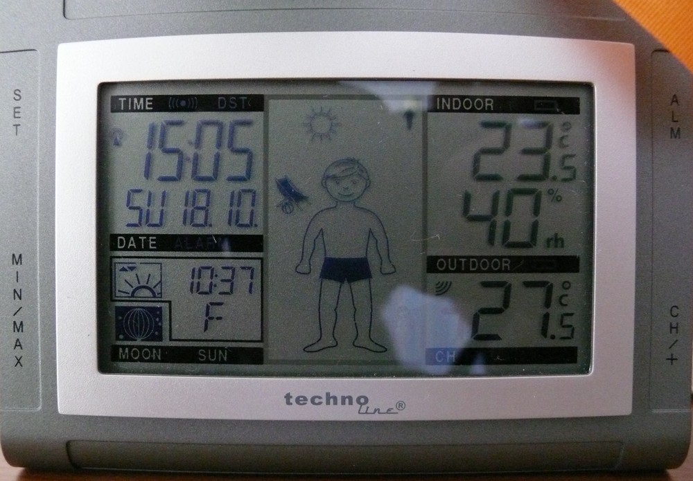 Borkum - 27,5 Grad C auf unserer Terrasse - Und das in der zweiten Hälfte Oktober