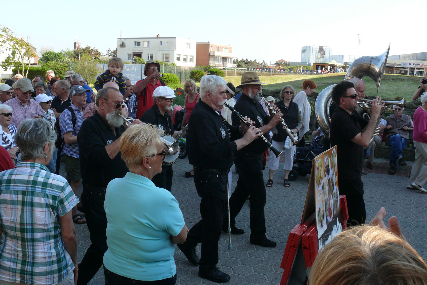 Borkum - 28. Borkumer Jazztage / Schmackes Brass Band (1)