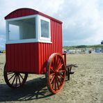 Borkum 3: Nostalgischer Strandkarren