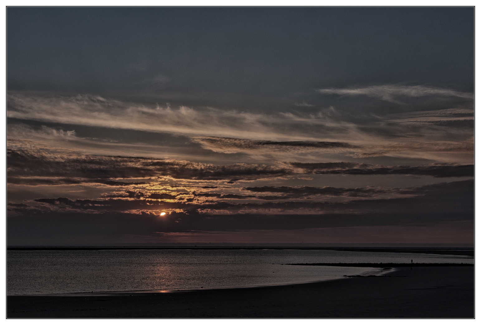 Borkum am Abend