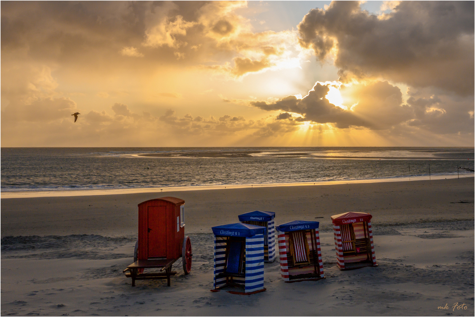 Borkum am Strand