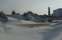 Borkum - Auch bei Schnee ist die Insel eine Reise wert