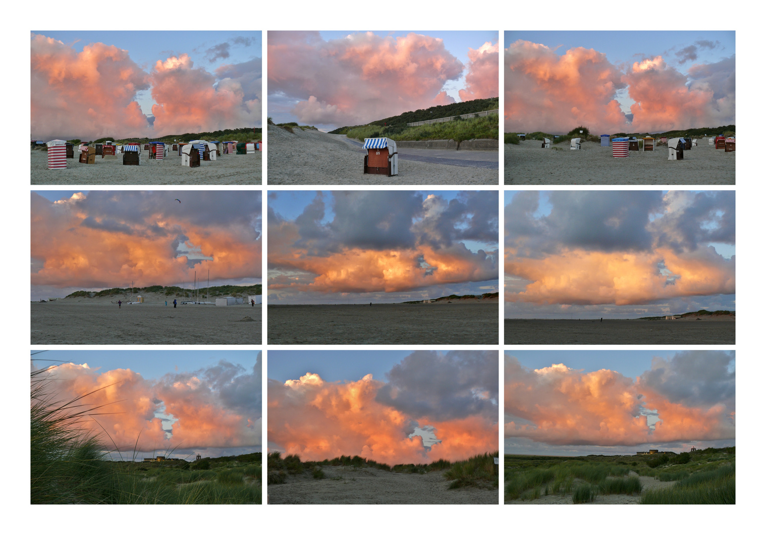 Borkum - Auch heute wieder ein Traumhimmel