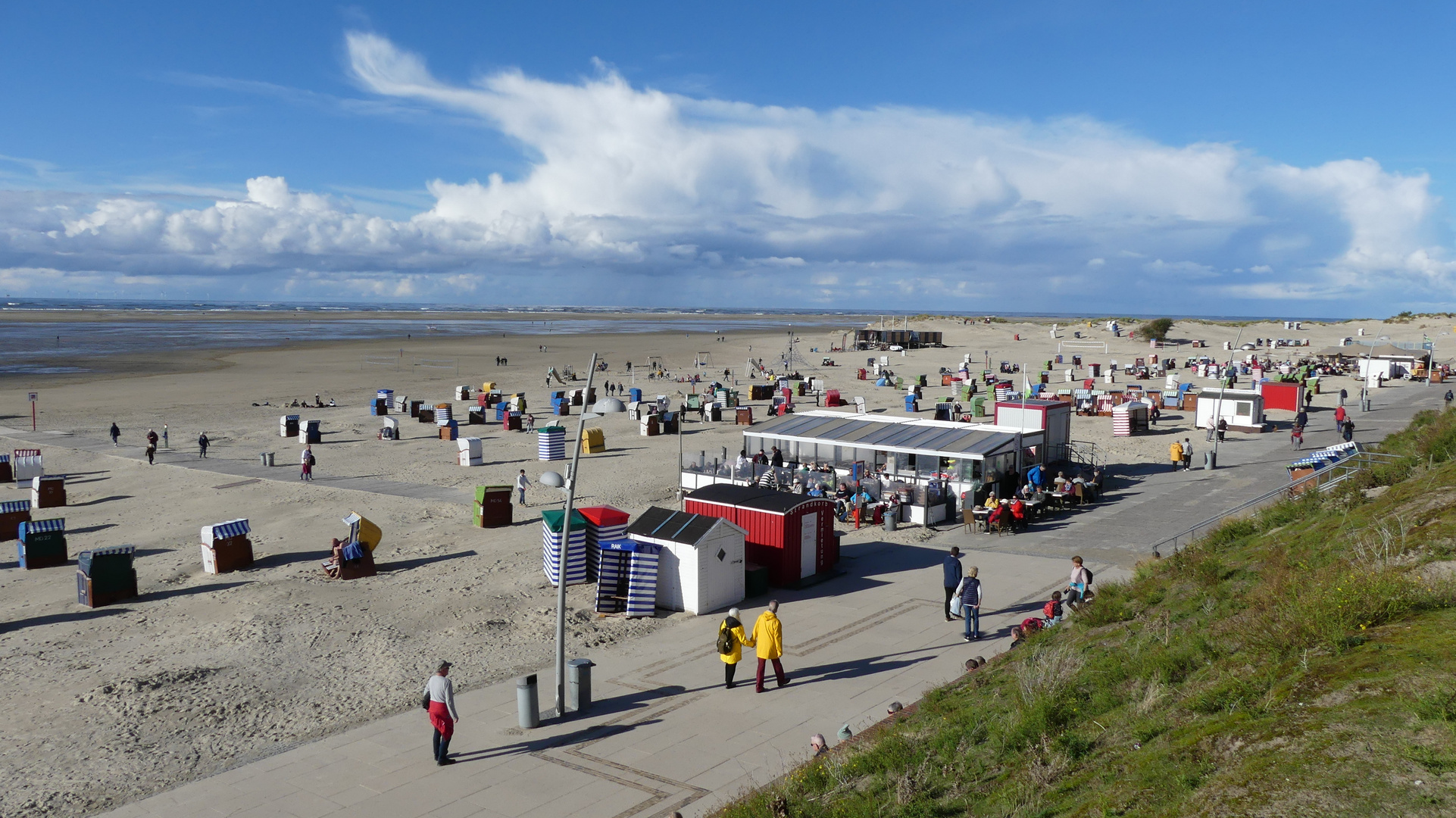 Borkum - Auch im Herbst kann man sich hier gut erholen