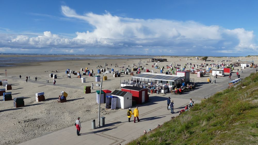 Borkum - Auch im Herbst kann man sich hier gut erholen