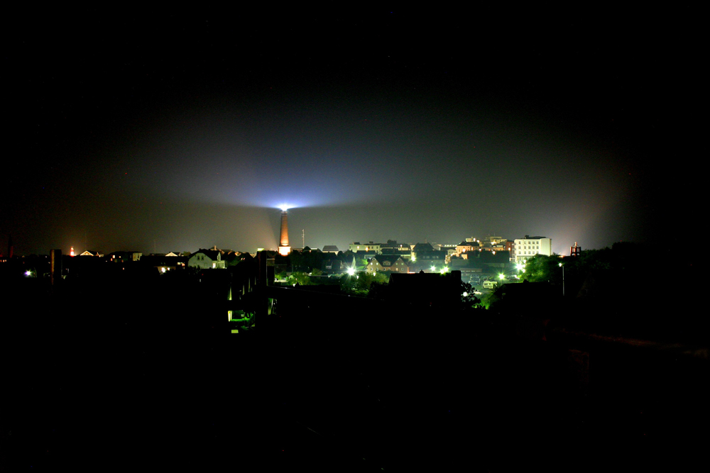 Borkum bei Nacht