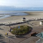 Borkum - Blick auf den Nordstrand 