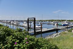 Borkum - Blick auf den  Yachthafen "Port Henry"