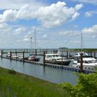 Borkum - Blick über den Borkumer Jachthafen "Port Henry"