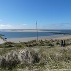 Borkum - Blick über's Dünengras ...