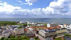 Borkum - Blick vom neuen Leuchtturm