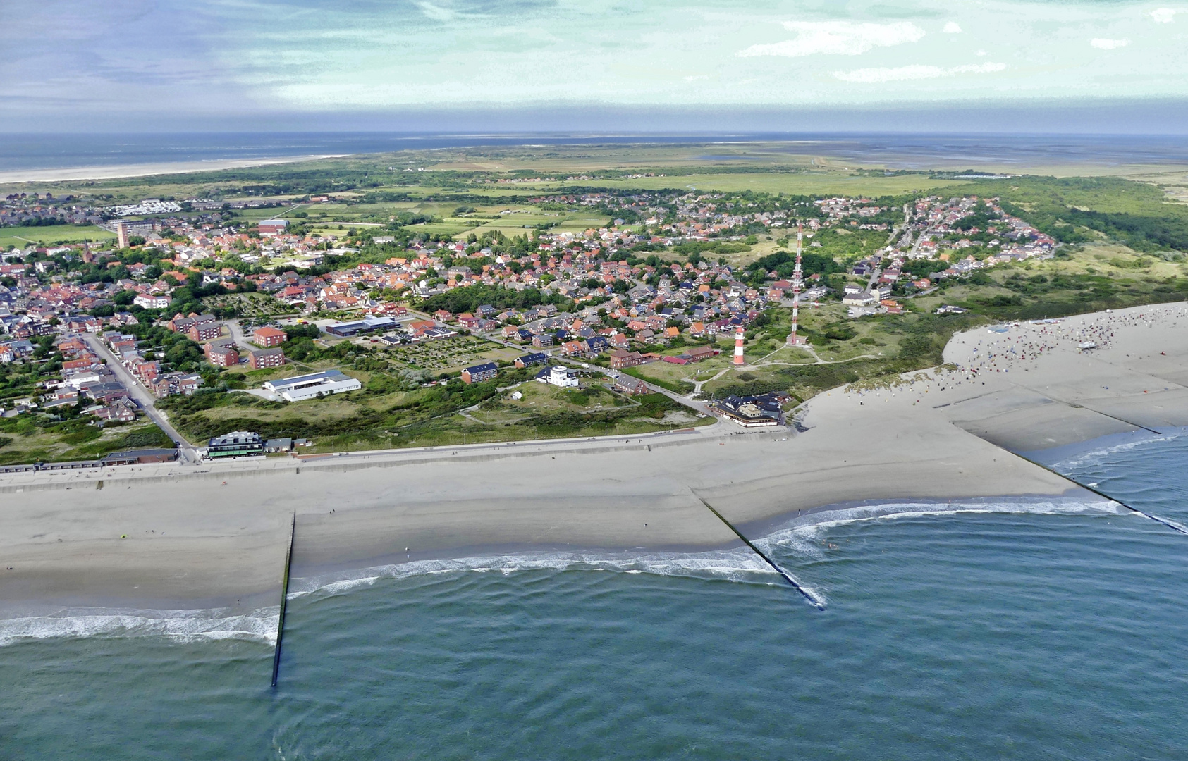 Borkum - Blick von oben (1)