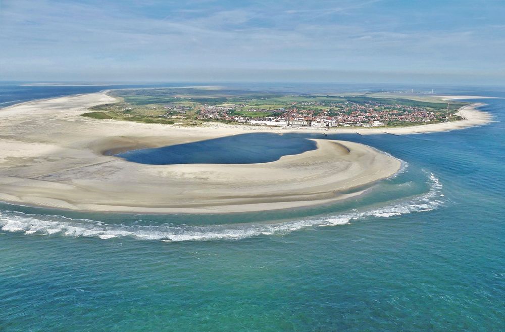 Borkum  -  Blick von oben ...