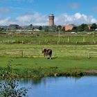 Borkum - Blickrichtung Wasserturm