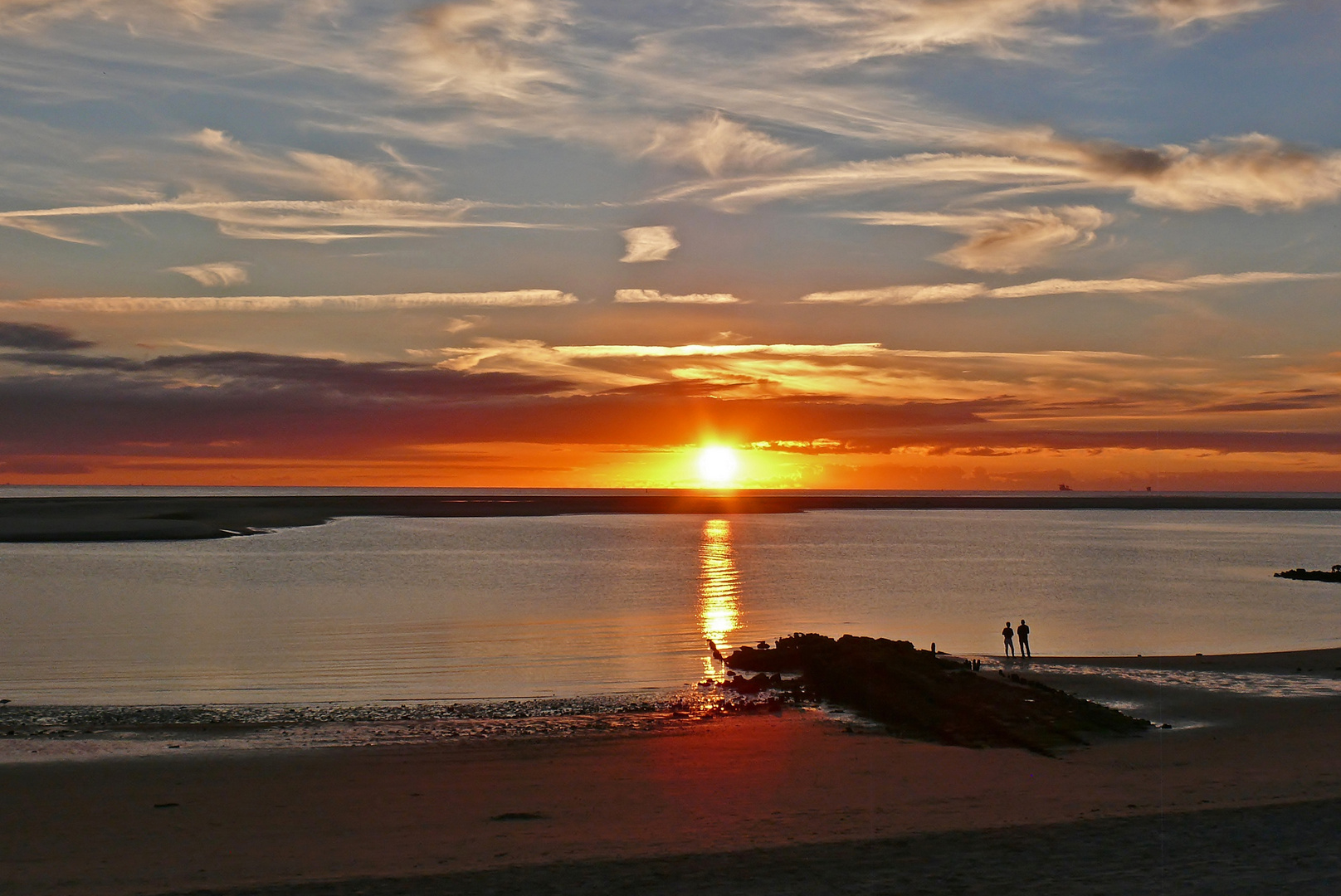 Borkum  -  Der Abschied von der Insel fällt immer schwer ...