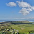 Borkum - Der östliche Teil der Insel von oben