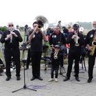 Borkum  -  Die "Schmackes Brass Band" vom Niederrhein ... 