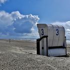 Borkum  -  Die Strandsaison ist zu Ende