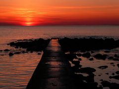 Borkum - ein Sonnenuntergang