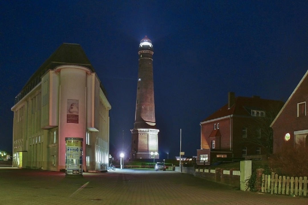 Borkum - Er strahlt jeden Abend  ...