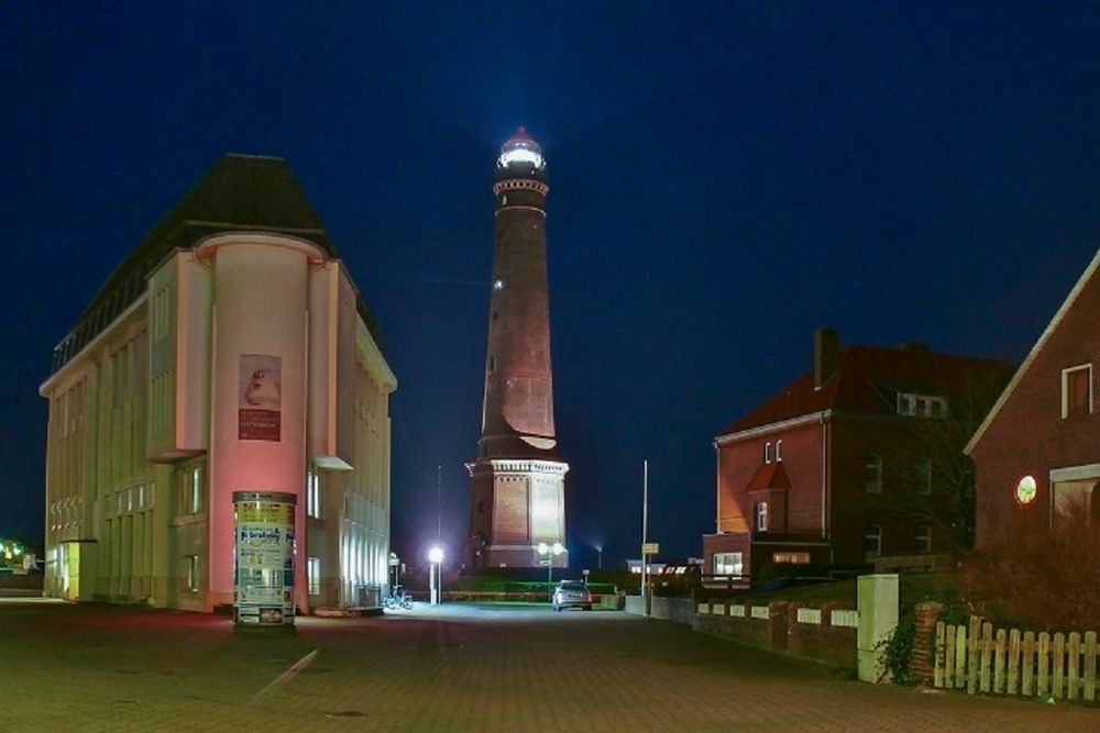 Borkum - Er strahlt jeden Abend  ...