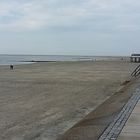 Borkum - Ergebnis der Sandaufspülung vor der Nordstrandpromenade